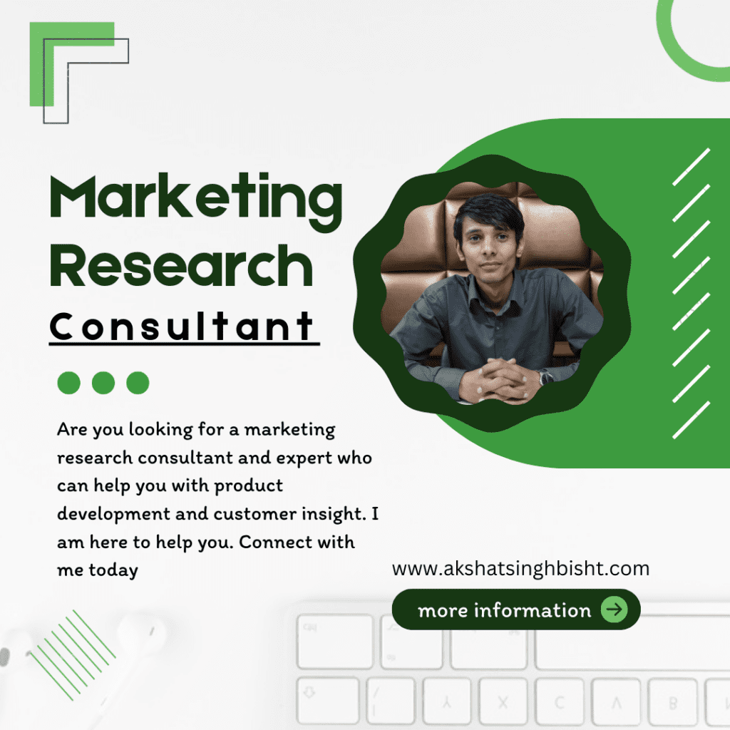 Are you looking for a marketing research consultant and expert who can help you with product development and customer insight. I am here to help you. Connect with me today