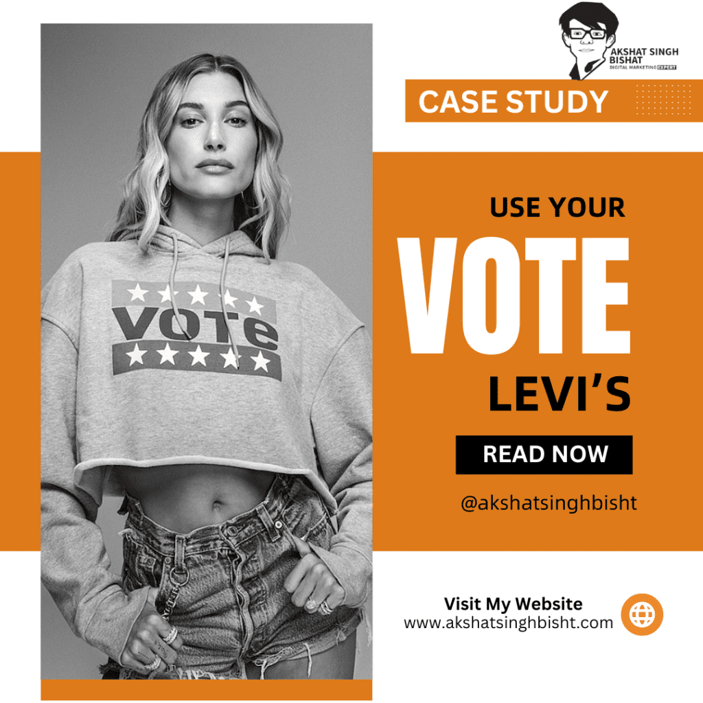 Levi's "Use Your Vote" Campaign