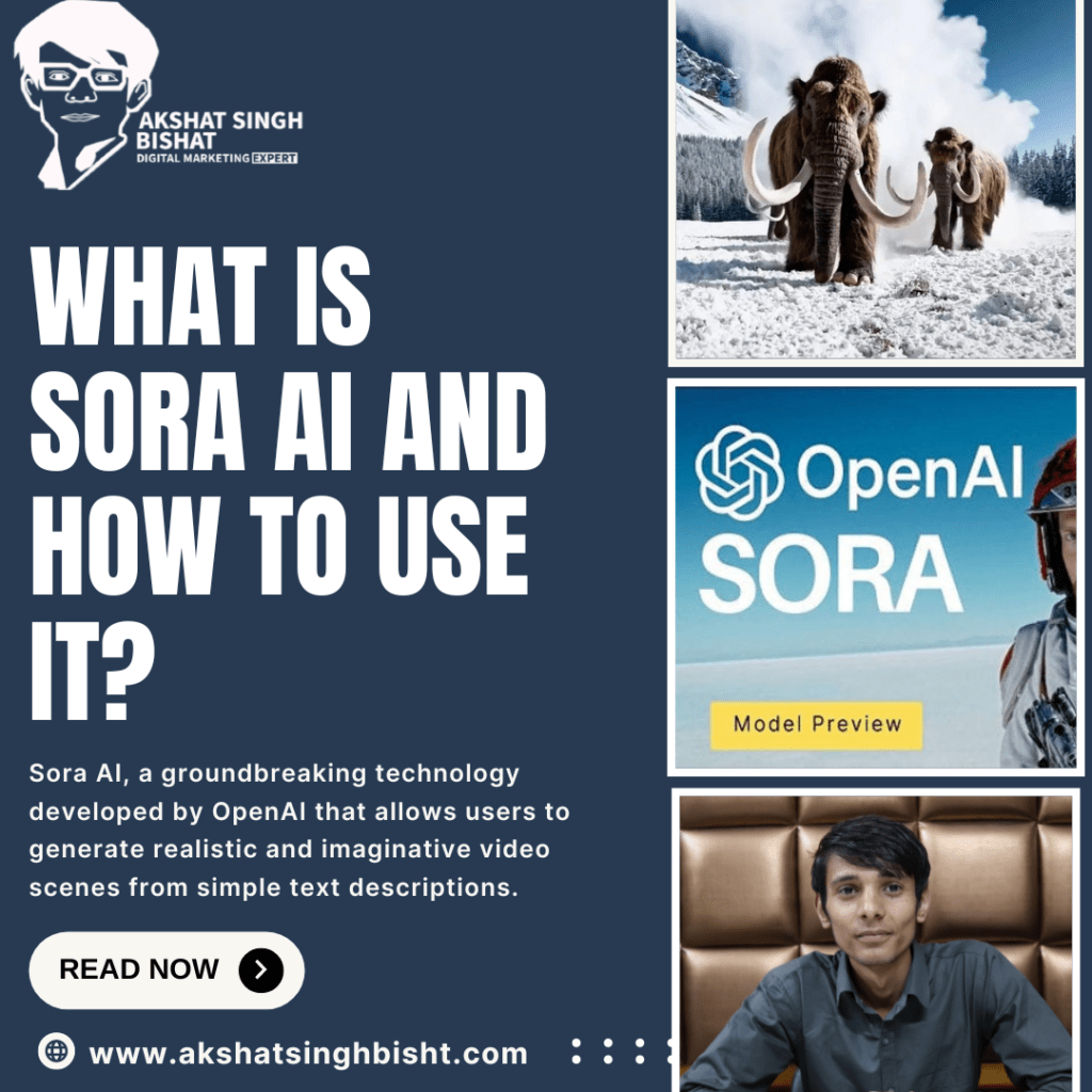 Sora AI, a groundbreaking technology developed by OpenAI that allows users to generate realistic and imaginative video scenes from simple text descriptions.