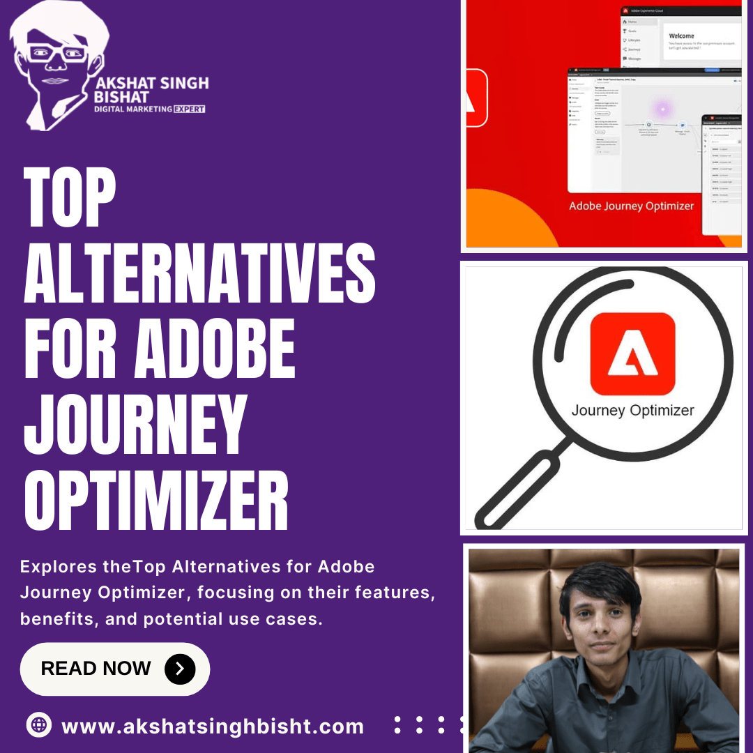 Top Alternatives for Adobe Journey Optimizer​ Adobe Journey Optimizer (AJO) is a robust tool designed for marketers to create, manage, and optimize customer journeys across multiple channels.
