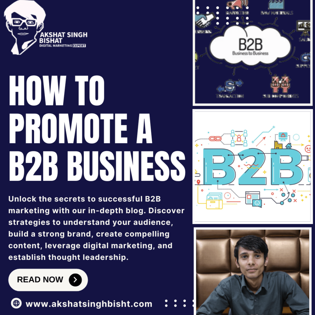 How To Promote A B2B Business​