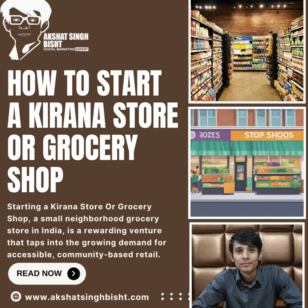 How to Start a Kirana Store Or Grocery Shop​