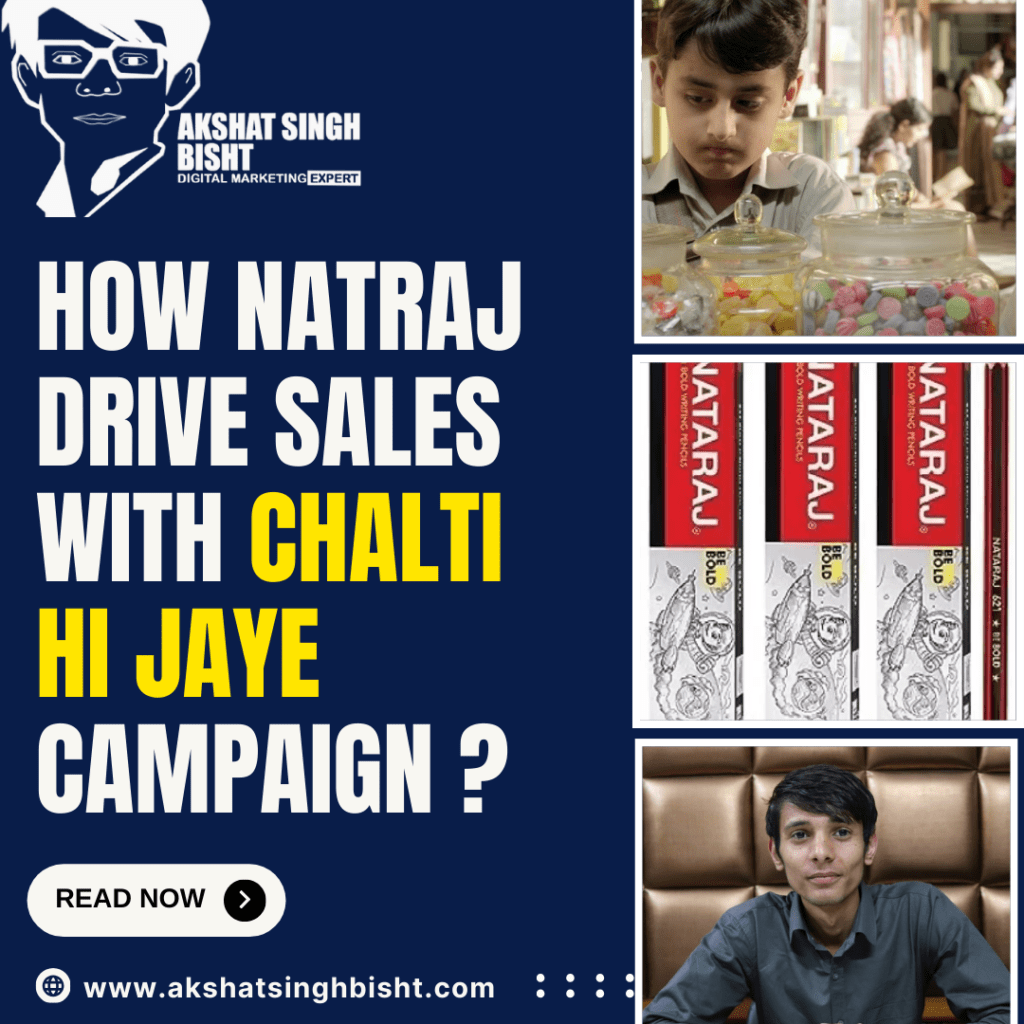 Natraj Pencil's Chalti Hi Jaye Campaign